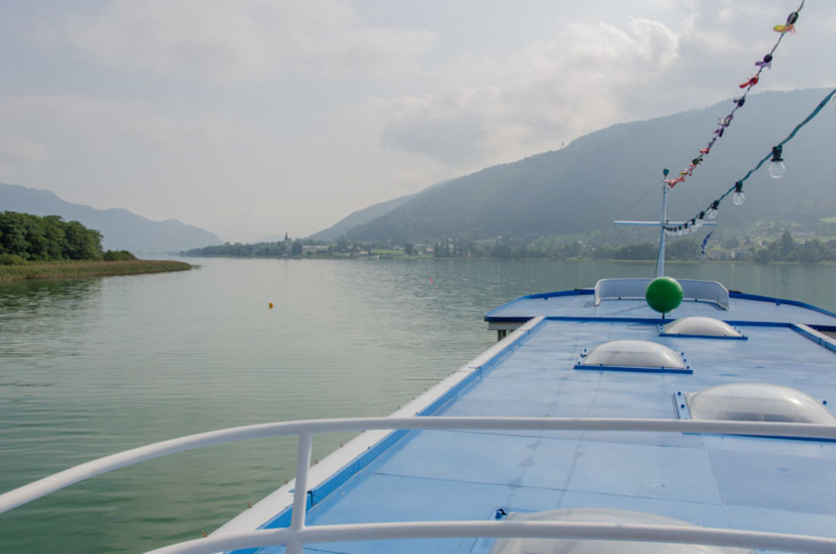 Schifffahrt am Ossiacher See