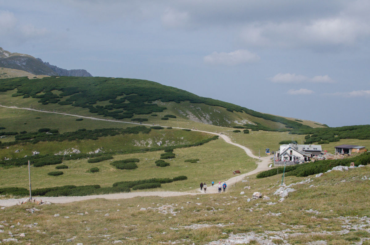 Blick aufs Damböckhaus am Schneebeg