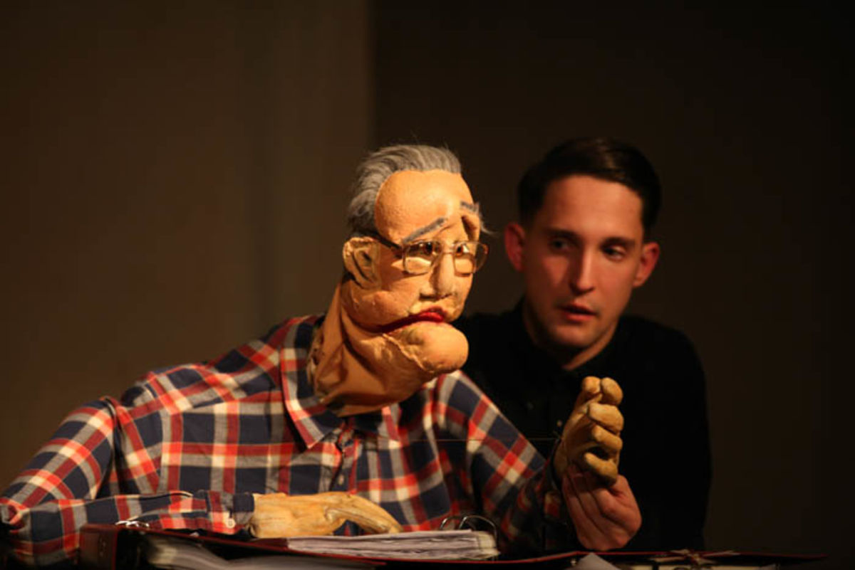 Schubert Theater, Klappmaulpuppe F. Zawrel
