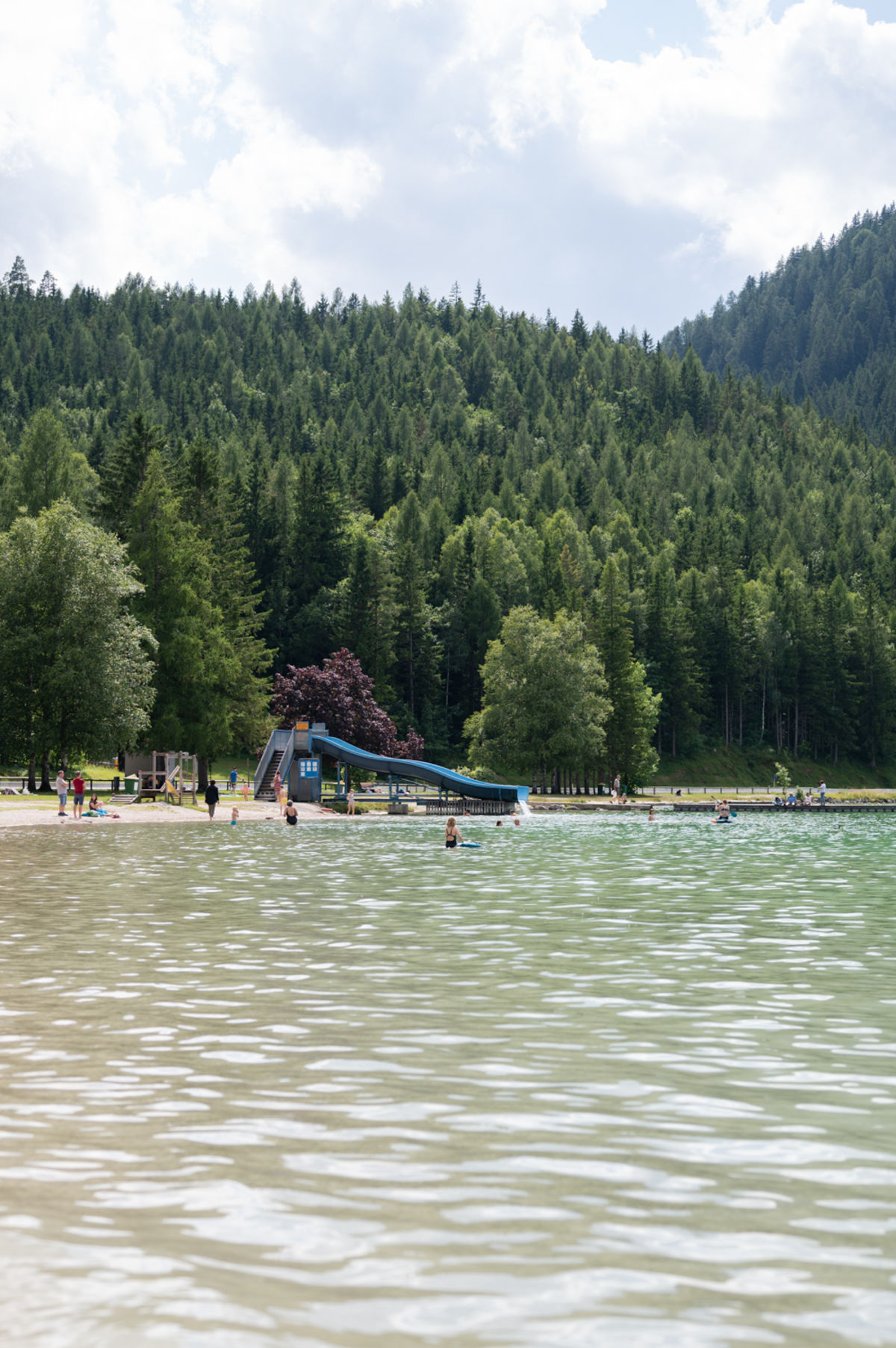Breite Rutsche am Erlaufsee