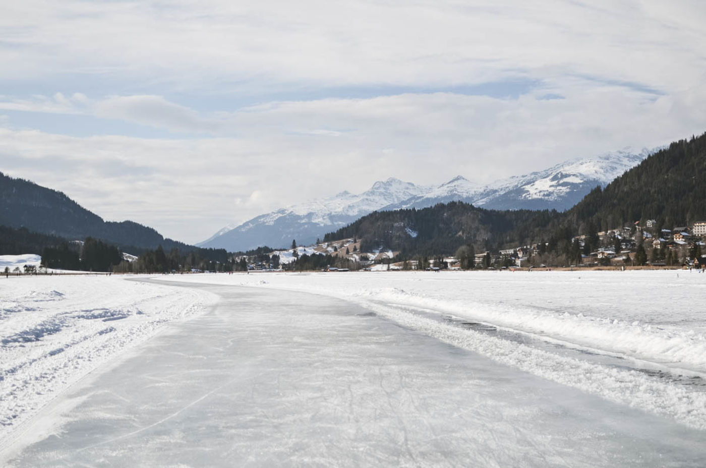 Loipe am Weissensee, Kärnten