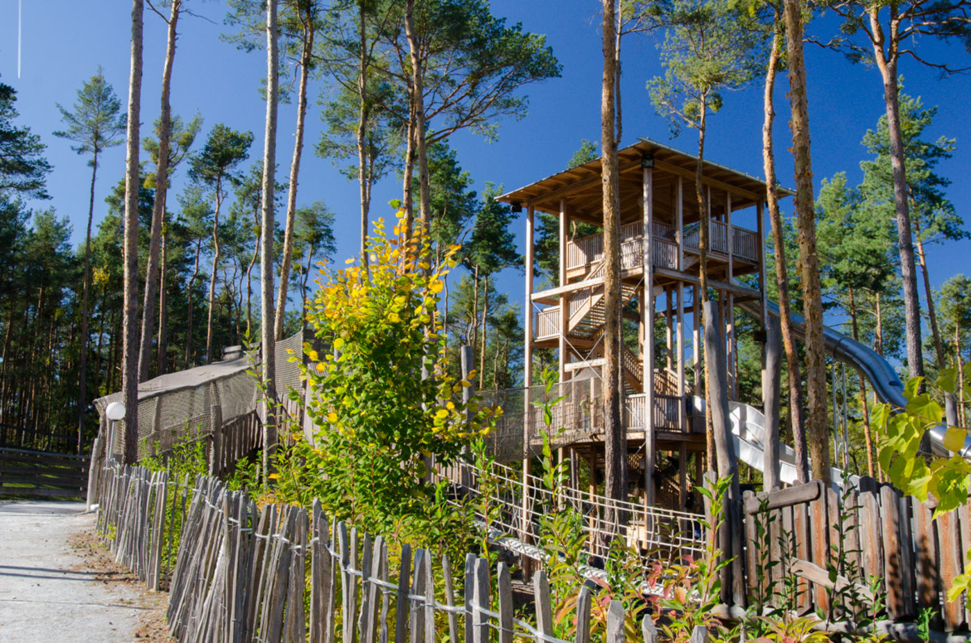 Kittenberger Erlebnisgärten, Rutschturm