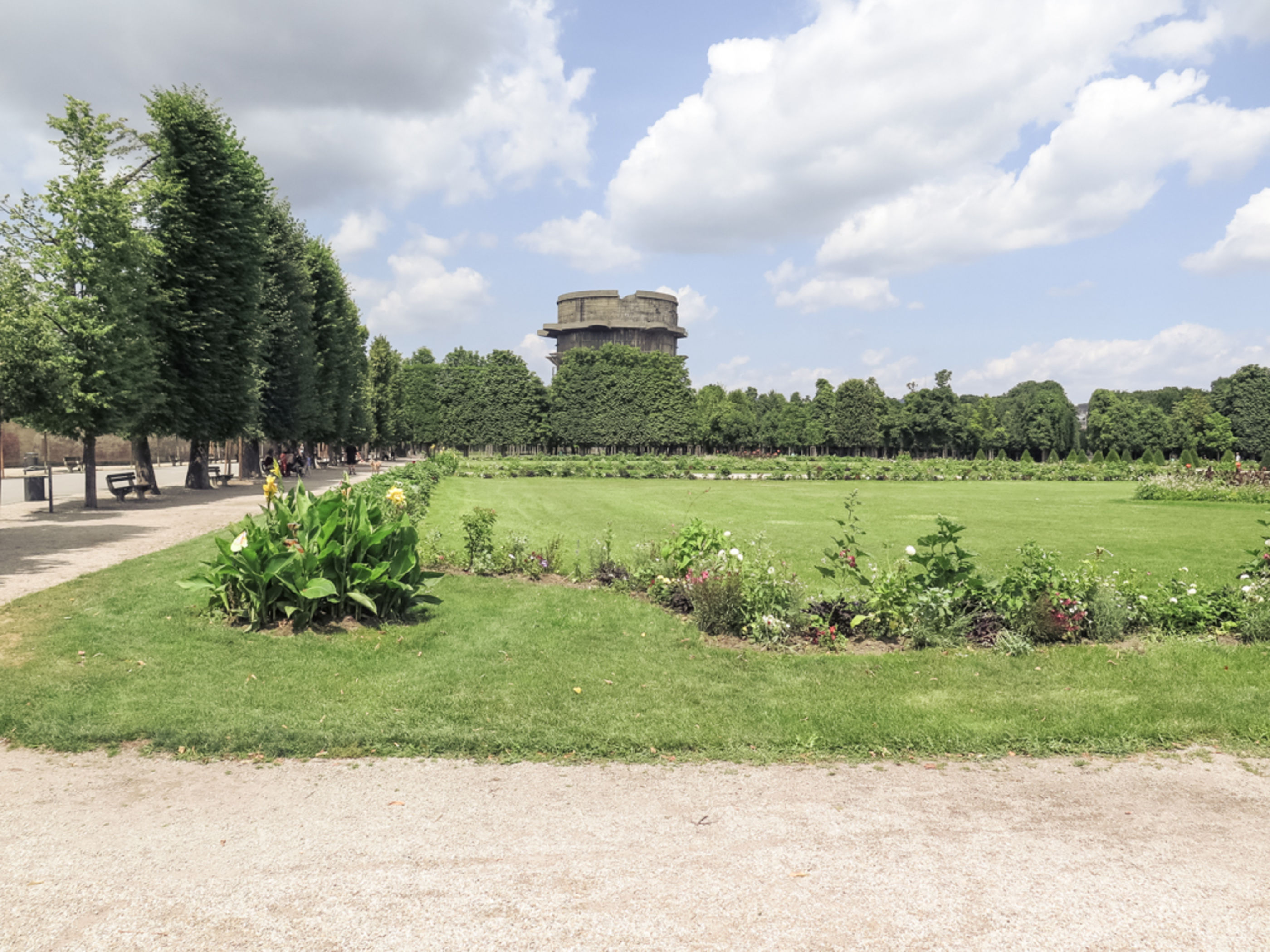Augarten Wien, Eingangsbereich beim Hauptportal