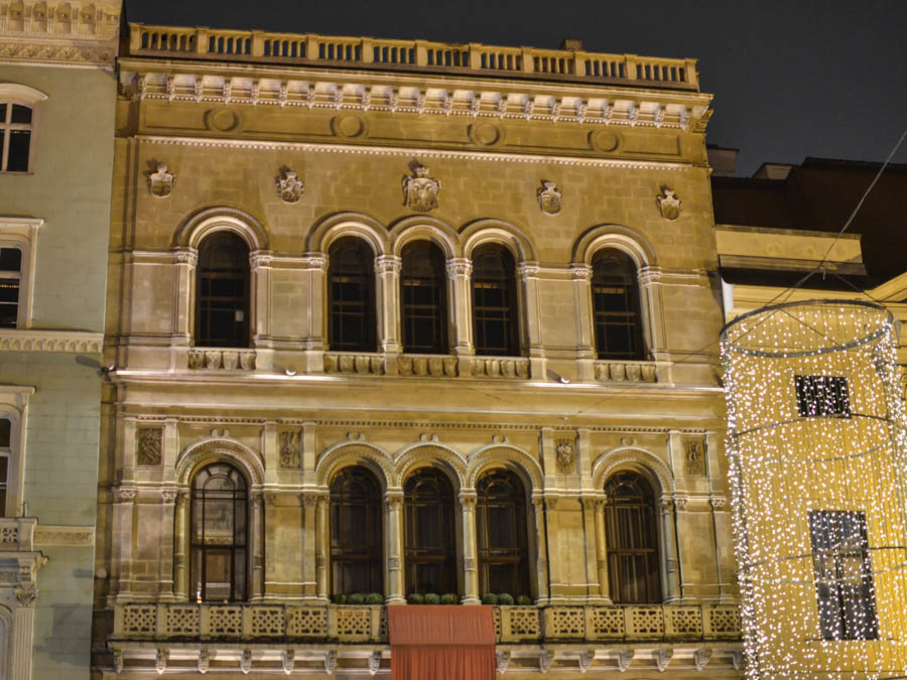 Palais Ferstl Freyung im Advent