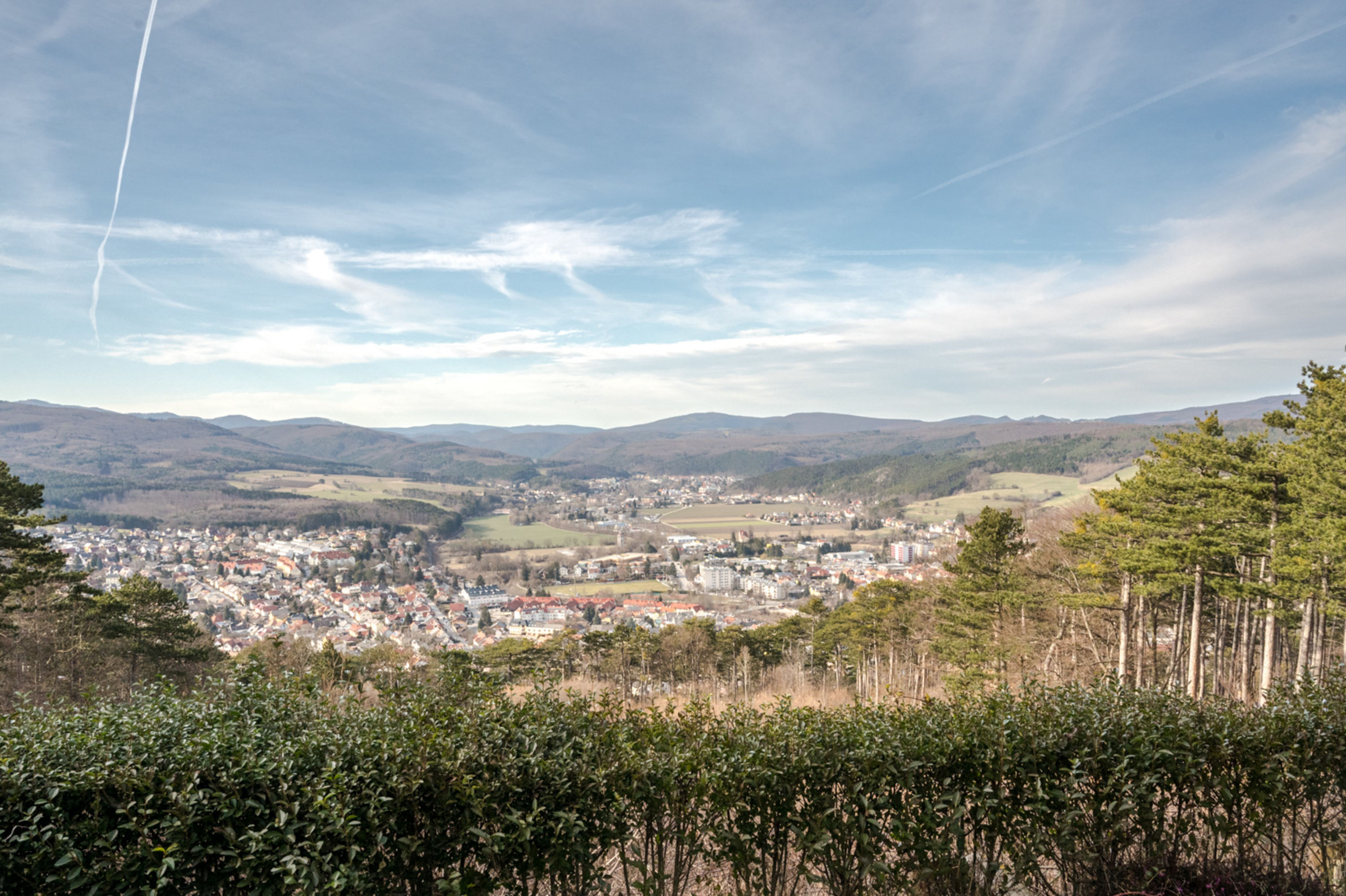 Blick auf Berndorf