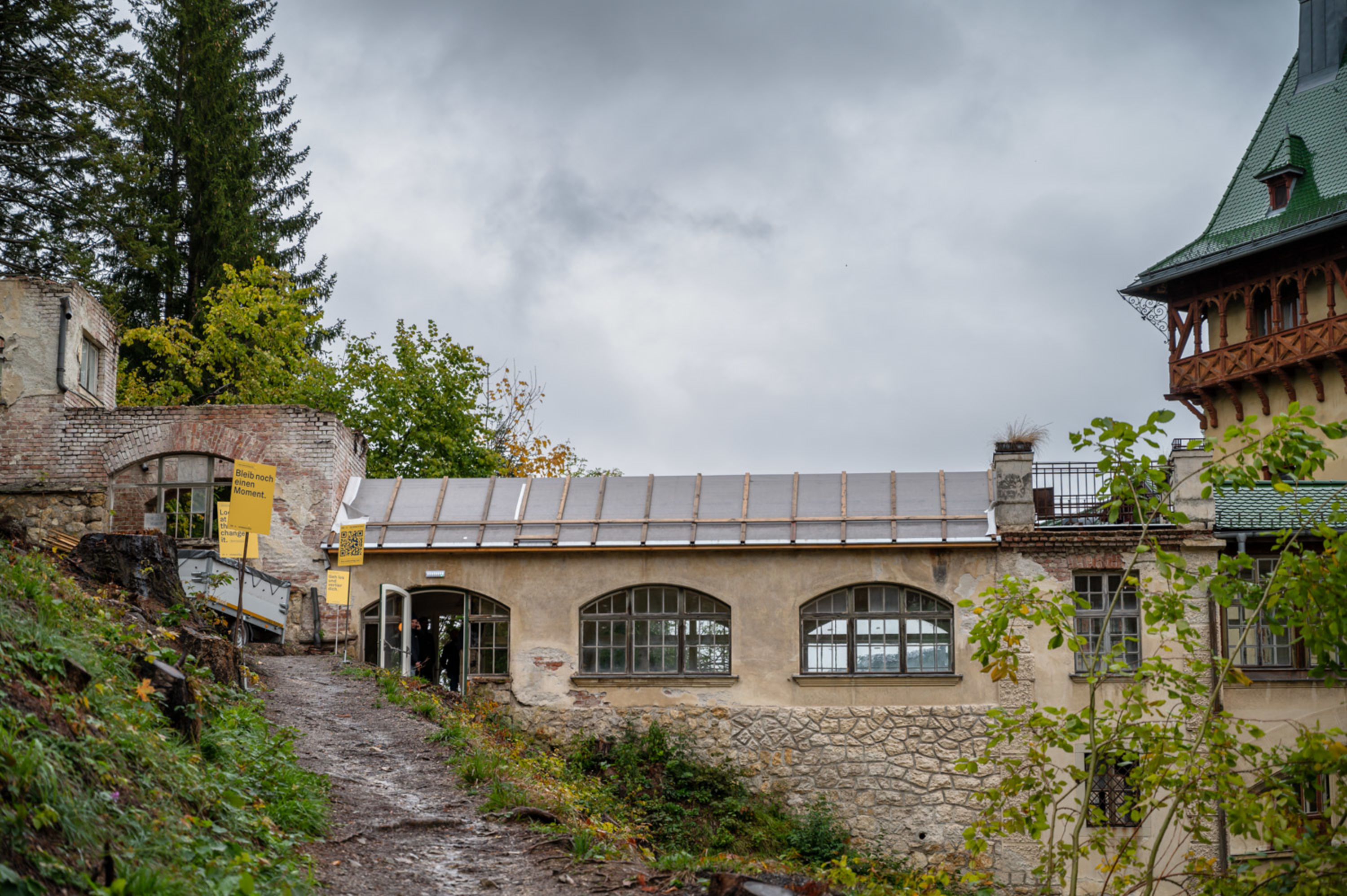Südbahnhotel während dem Hotel Dezentral am Semmering