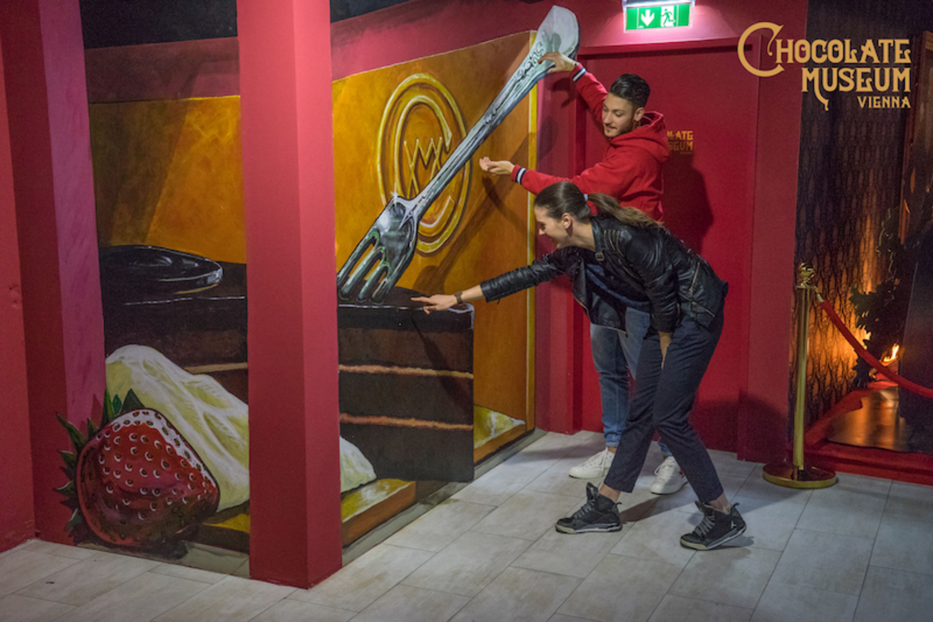Besucher im Chocolate Museum Vienna