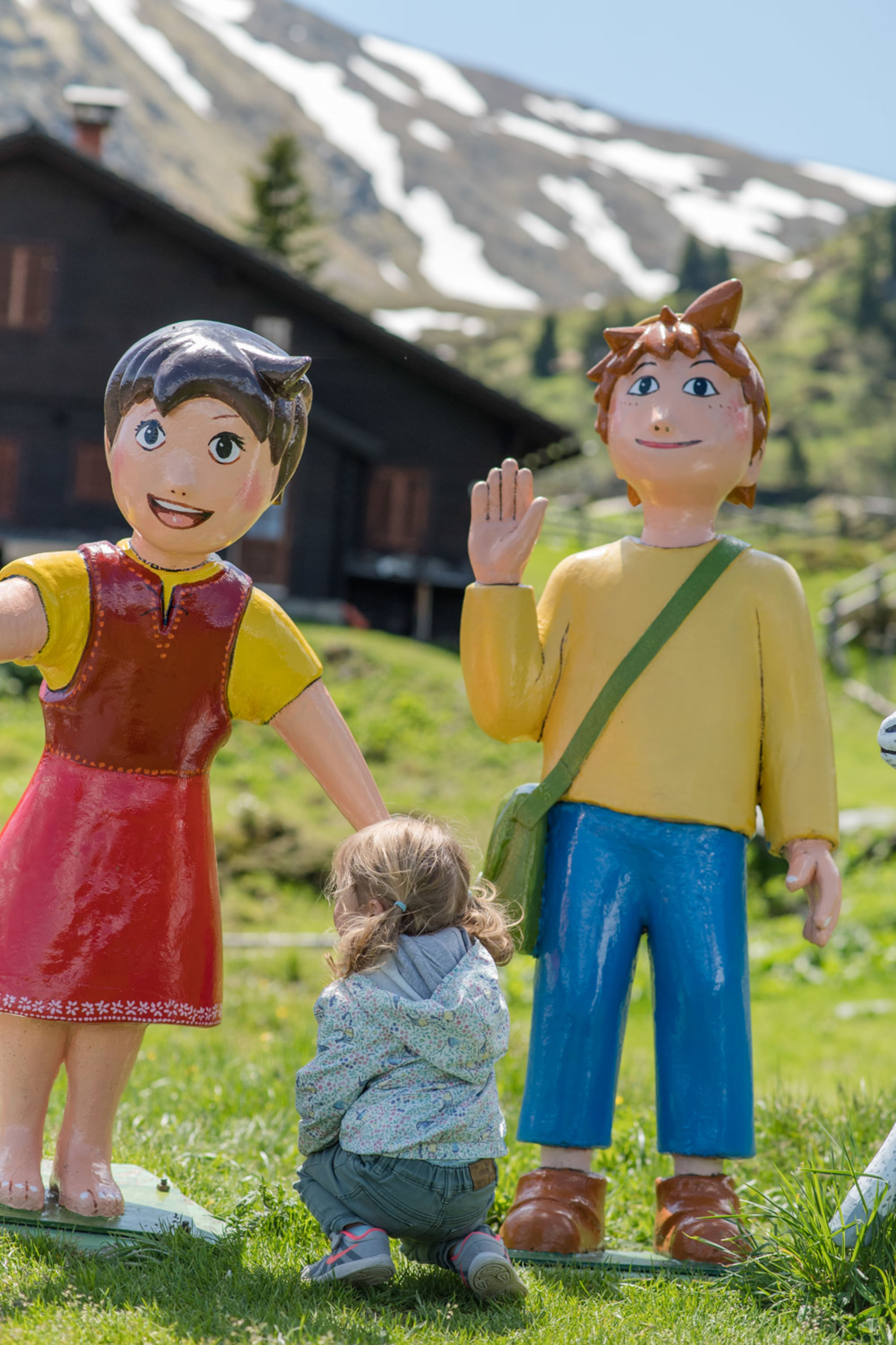 Kind im Heidi Erlebnispark