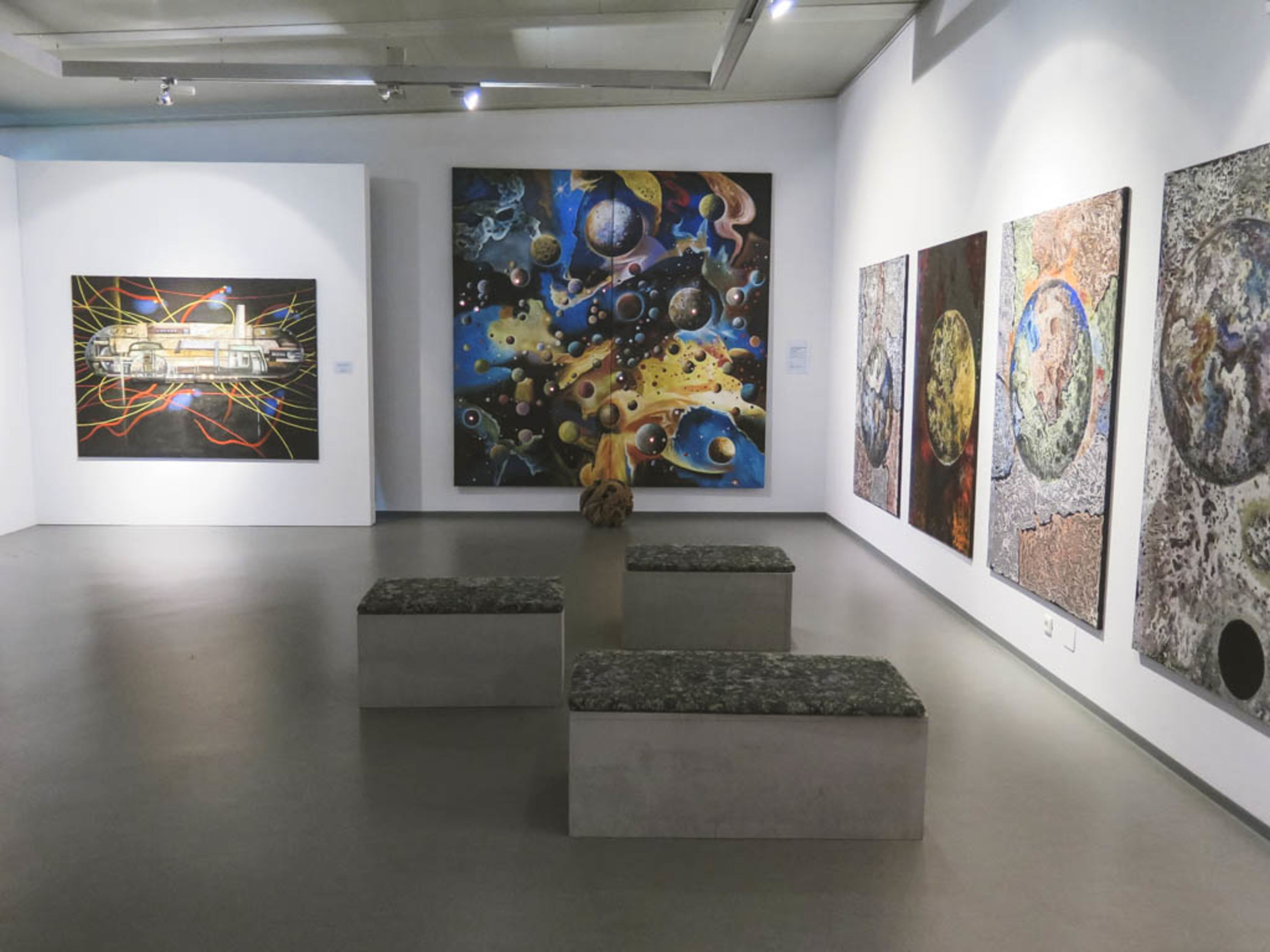 Ausstellungsraum der Erlebnisausstellung im Kunstmuseum Waldviertel in Schrems