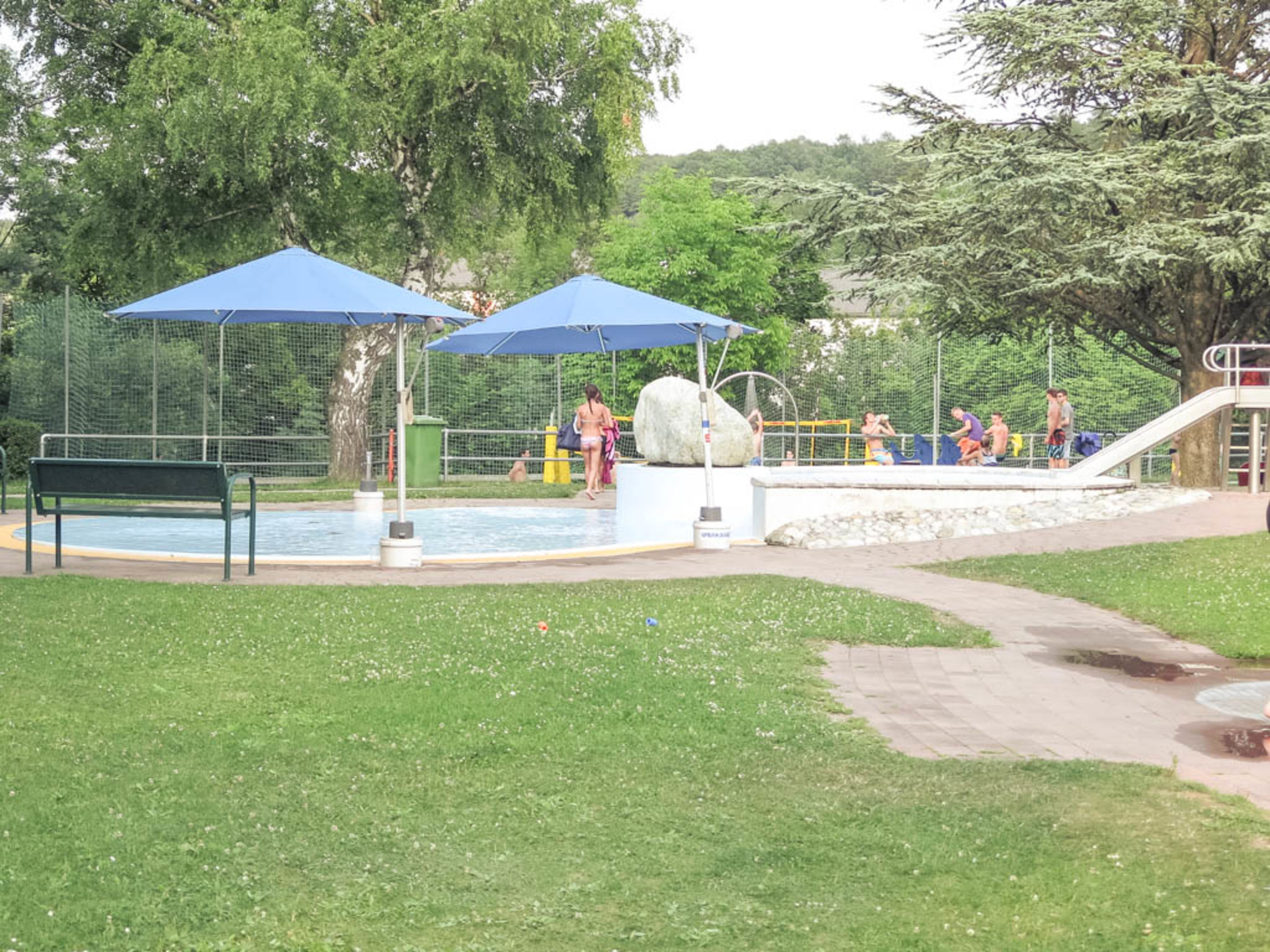 Kinderbecken im Naturbad Gloggnitz