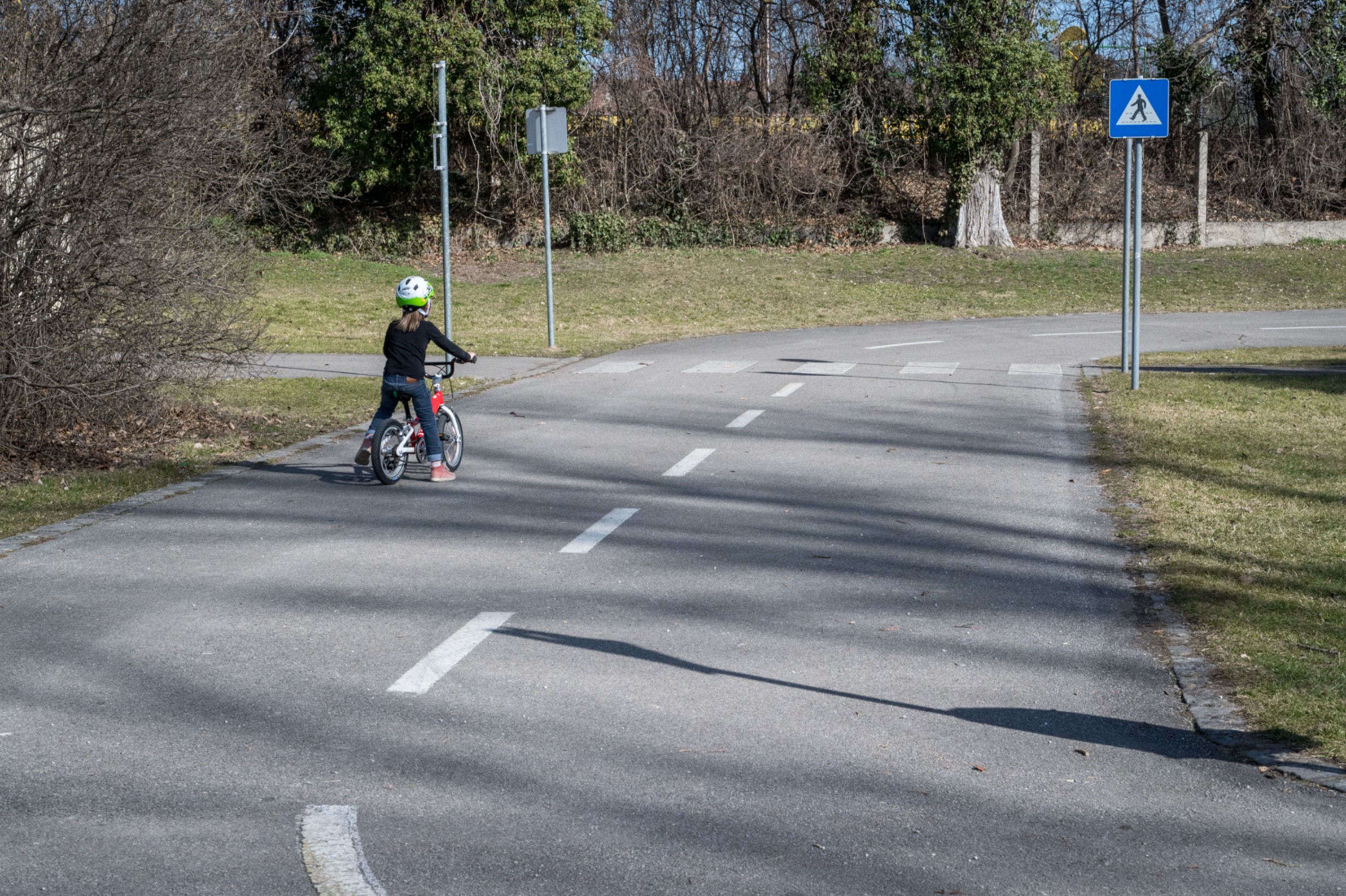 Verkehrserziehungsweg im Schafferhofergarten
