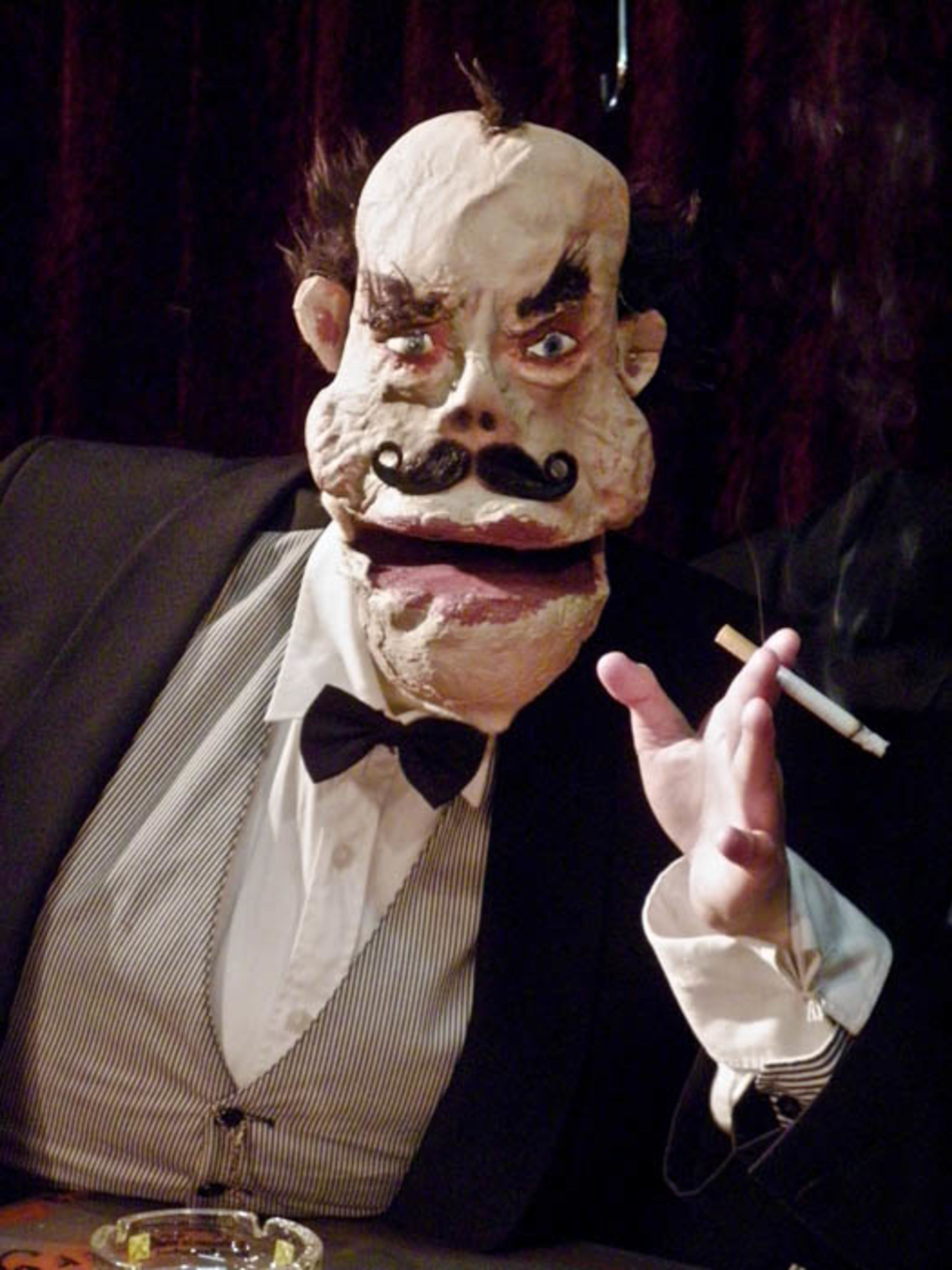 Herr Karl, Schubert Theater Klappmaulpuppe Hr. Karl im Schubert Theater Wien