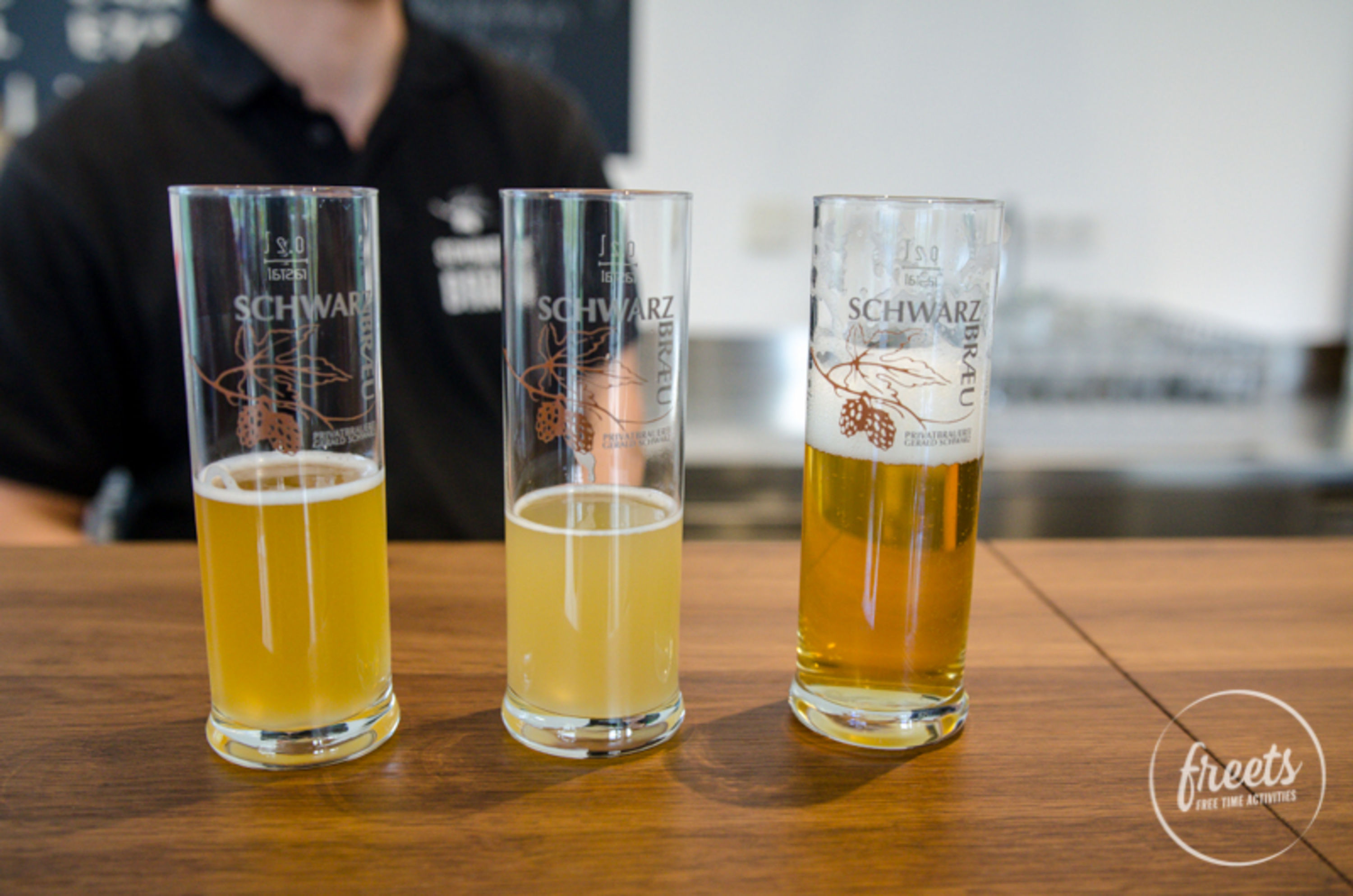 Verkostung im Rahmen der Betriebsführung durchs Schwarzbräu in Krumbach