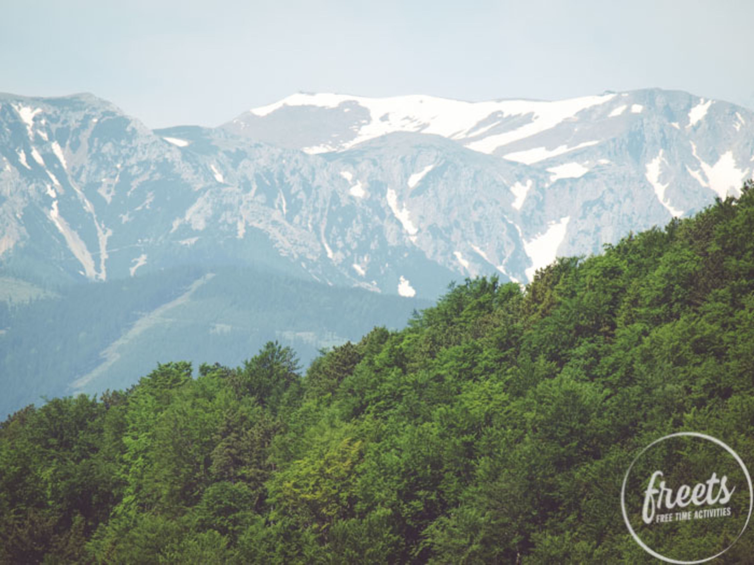 Blick auf den Schneeberg am Gutenmann