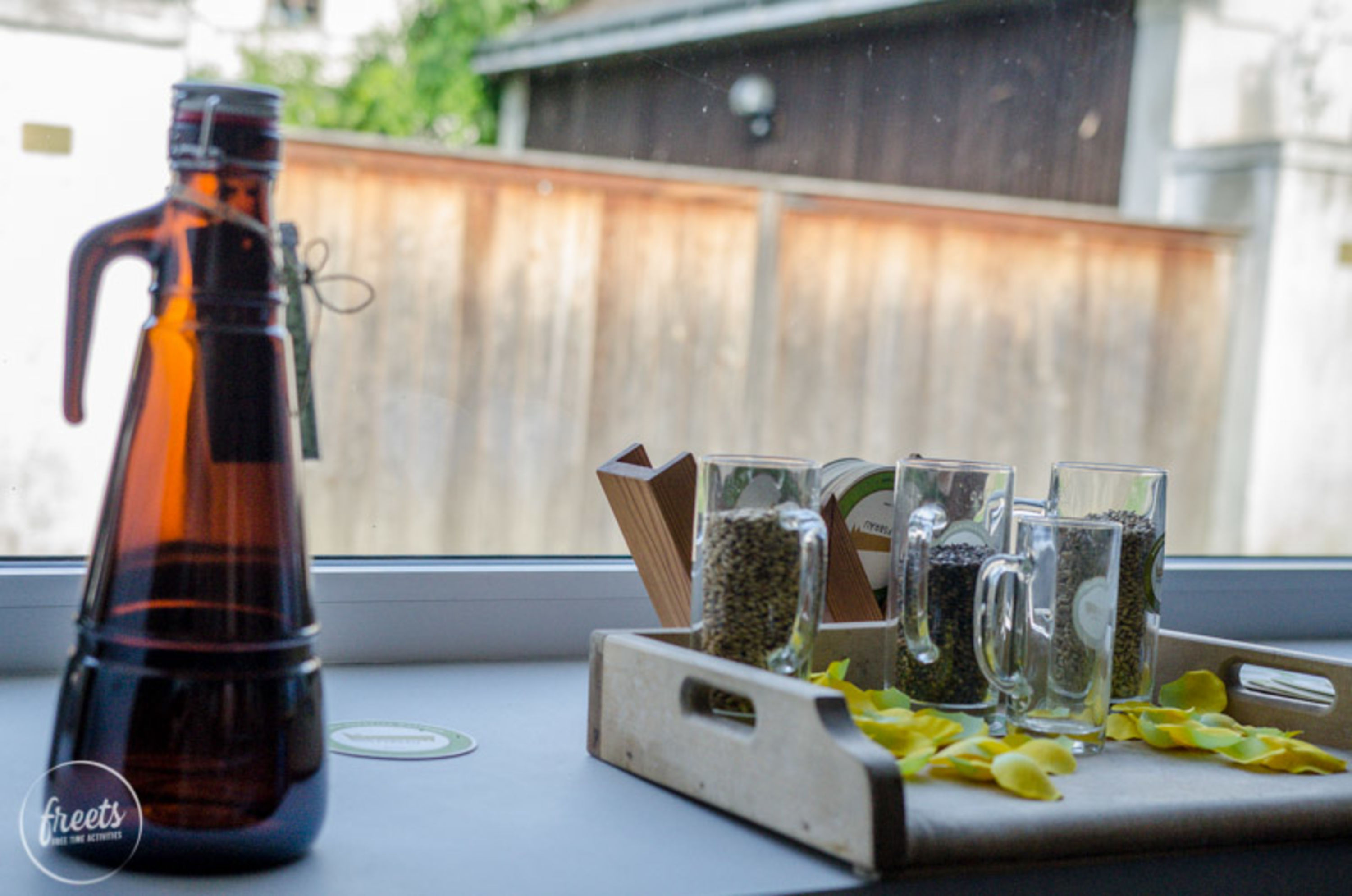 Bierflasche vom Wolfsbräu, Thernberg