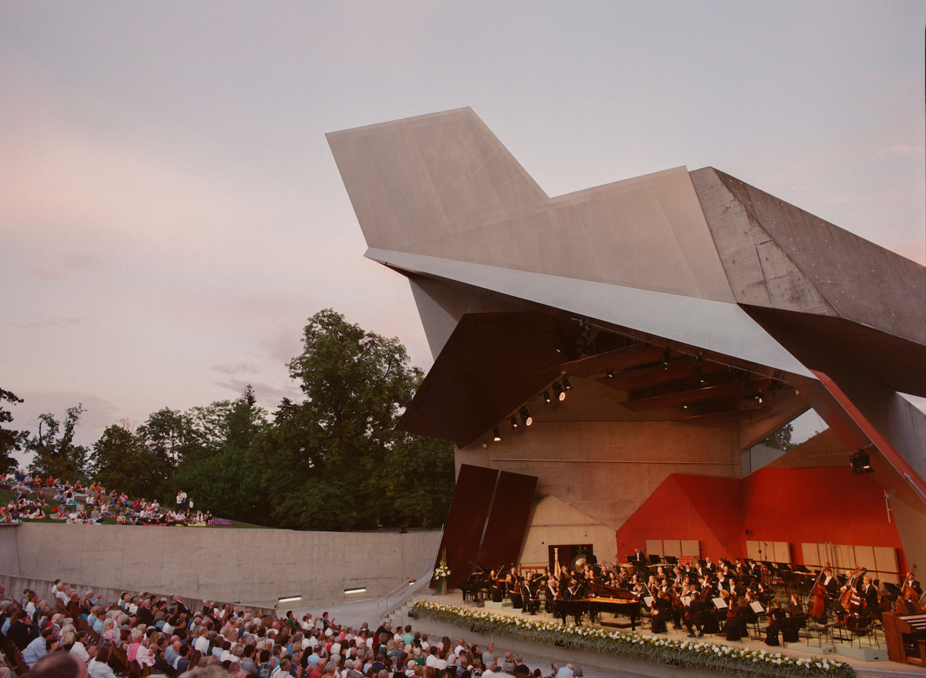 Konzert im Wolkenturm im Schlosspark Grafenegg