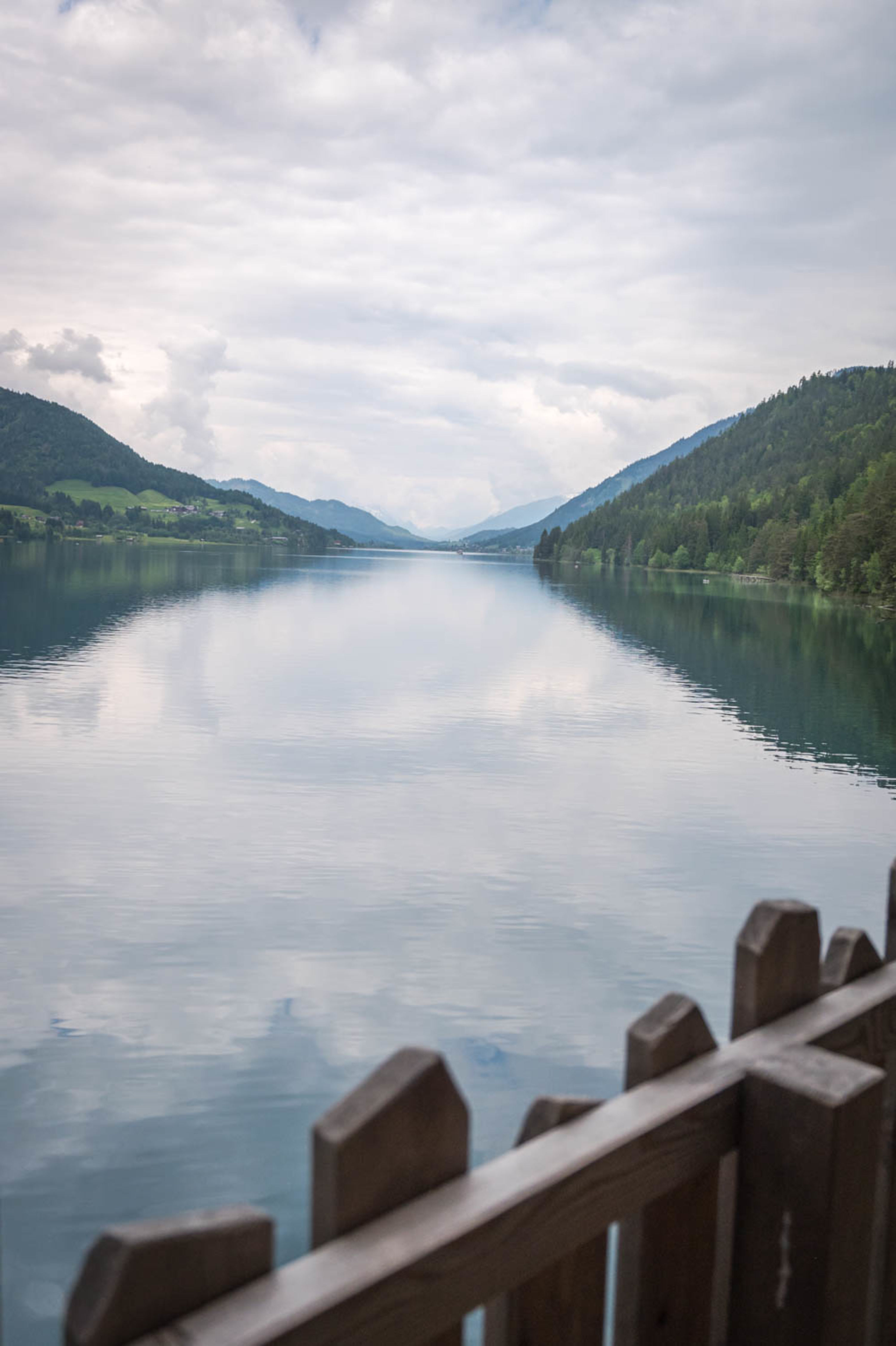Aussichtspunkt am Slow Trail am Weissensee