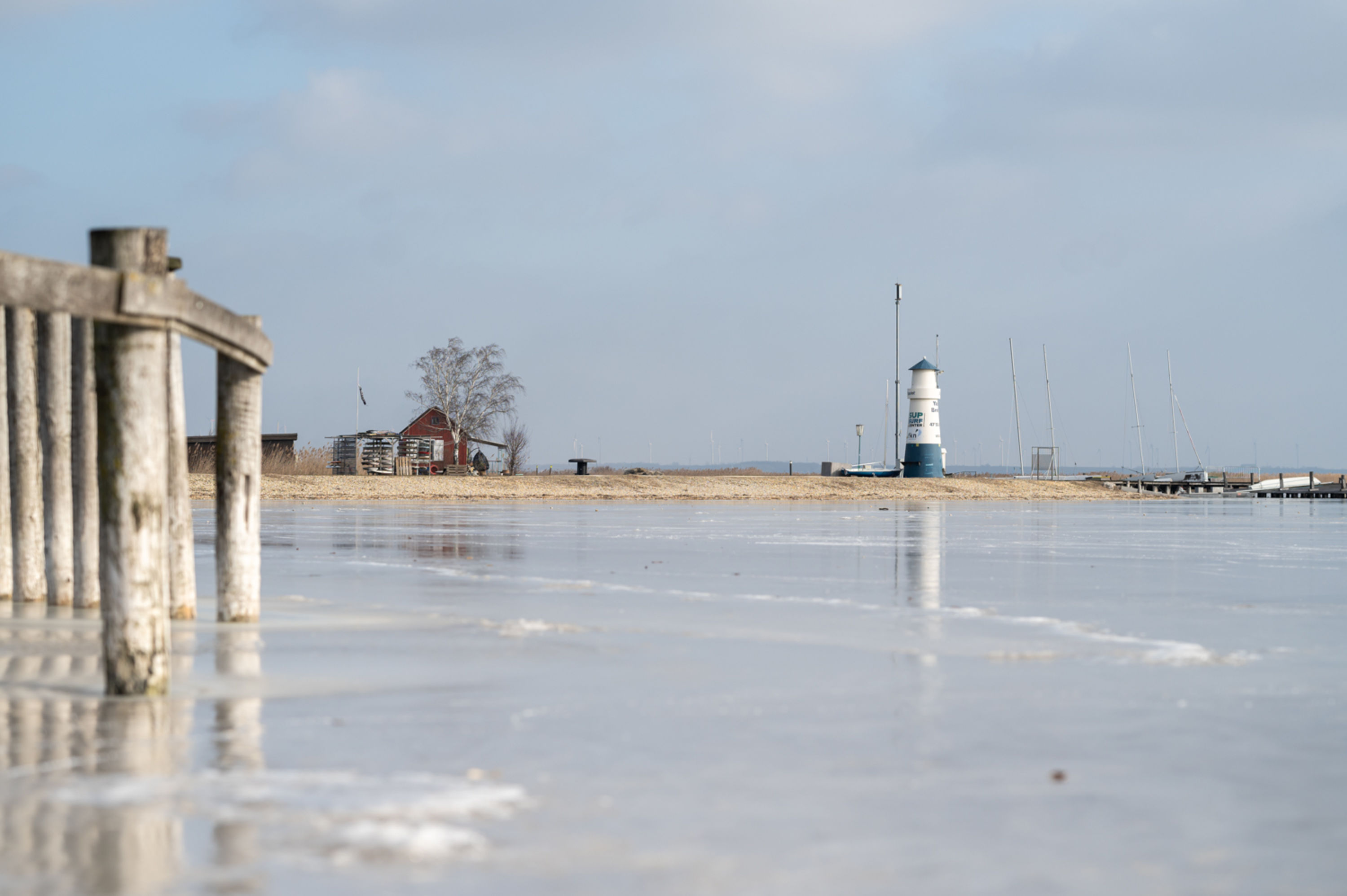 Leuchtturm in Breitenbrunn am Neusiedler See