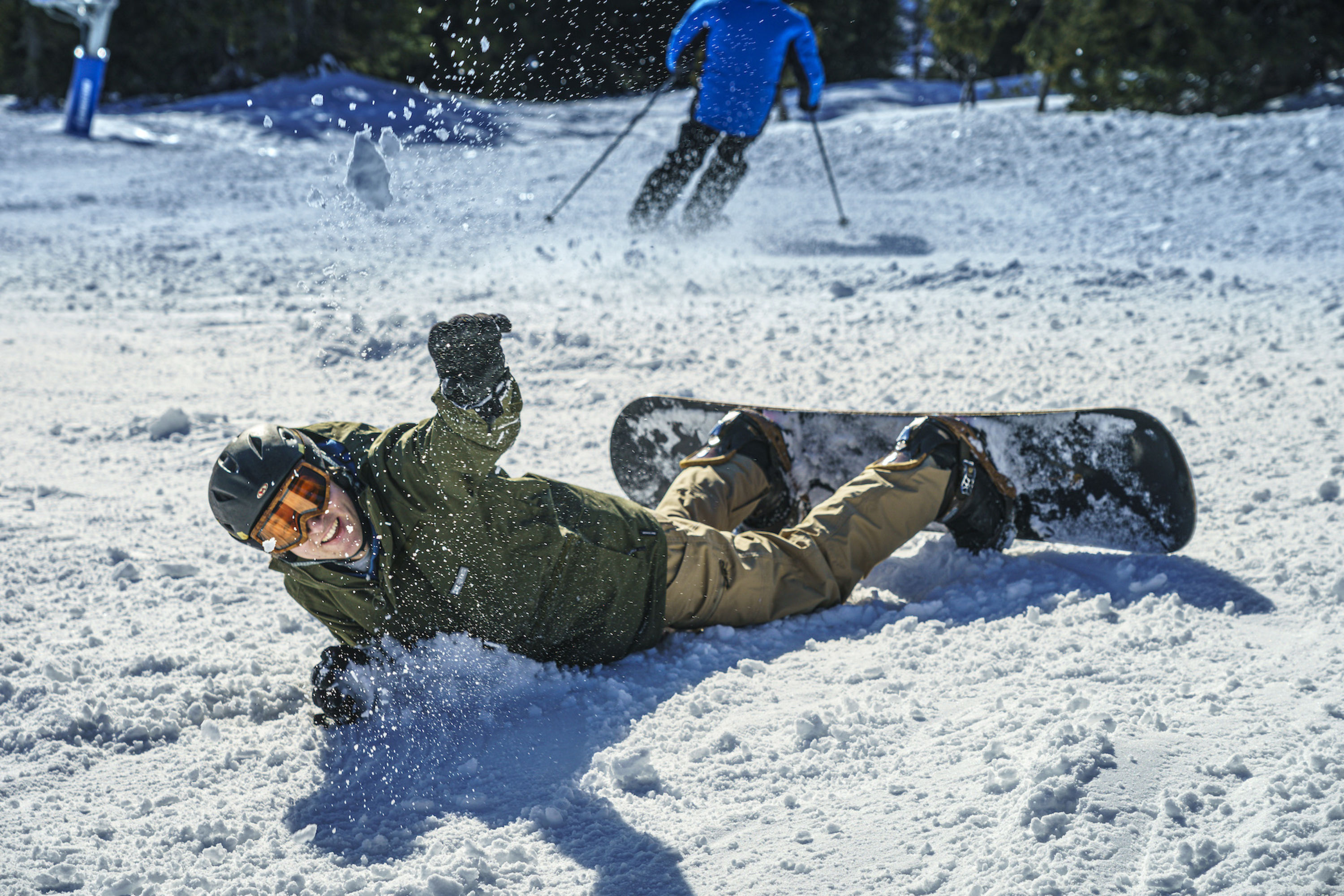 Snowboarder am Hochkar, Niederösterreich