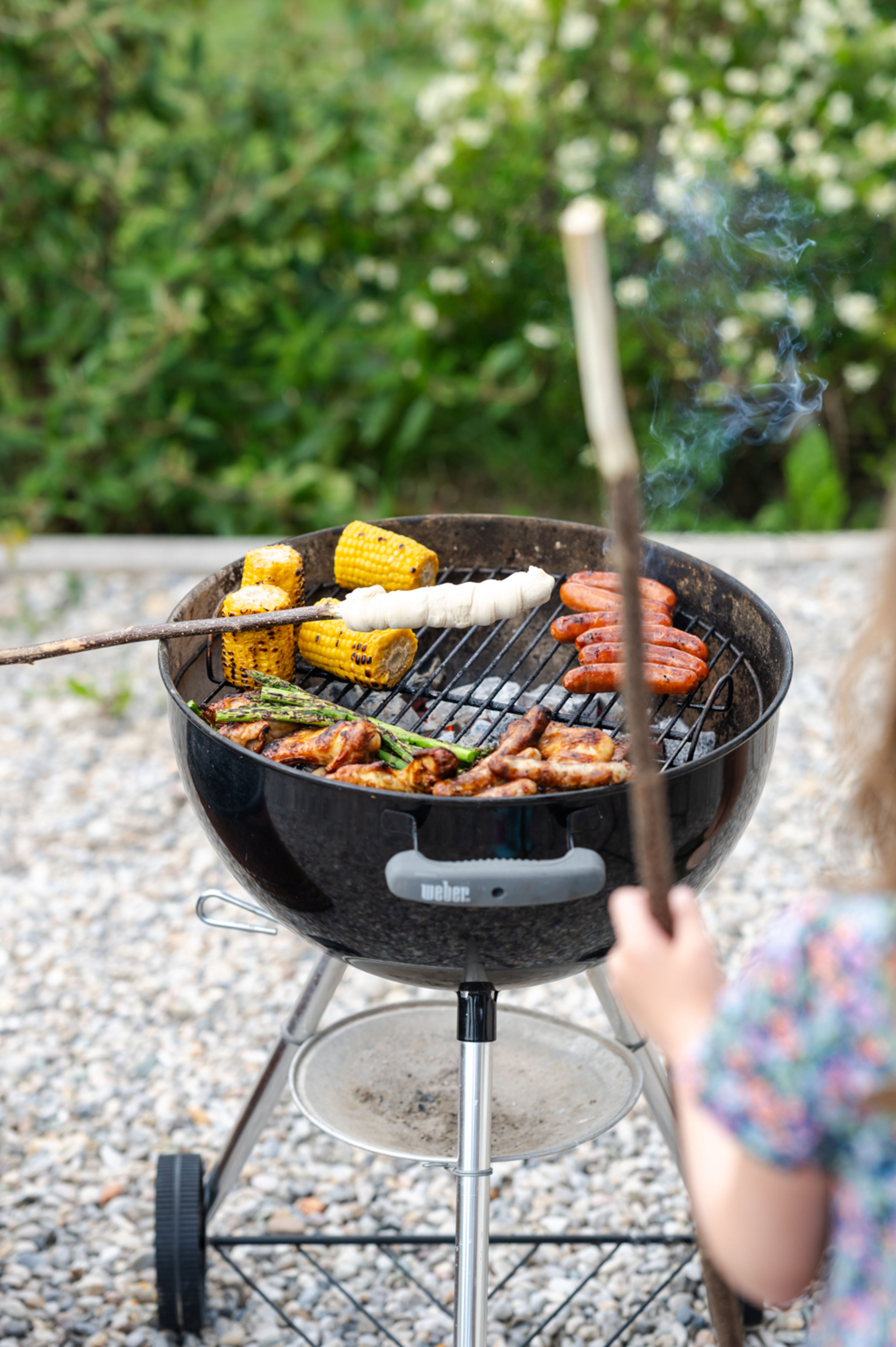 Steckerlbrot und mehr grillen zuhause