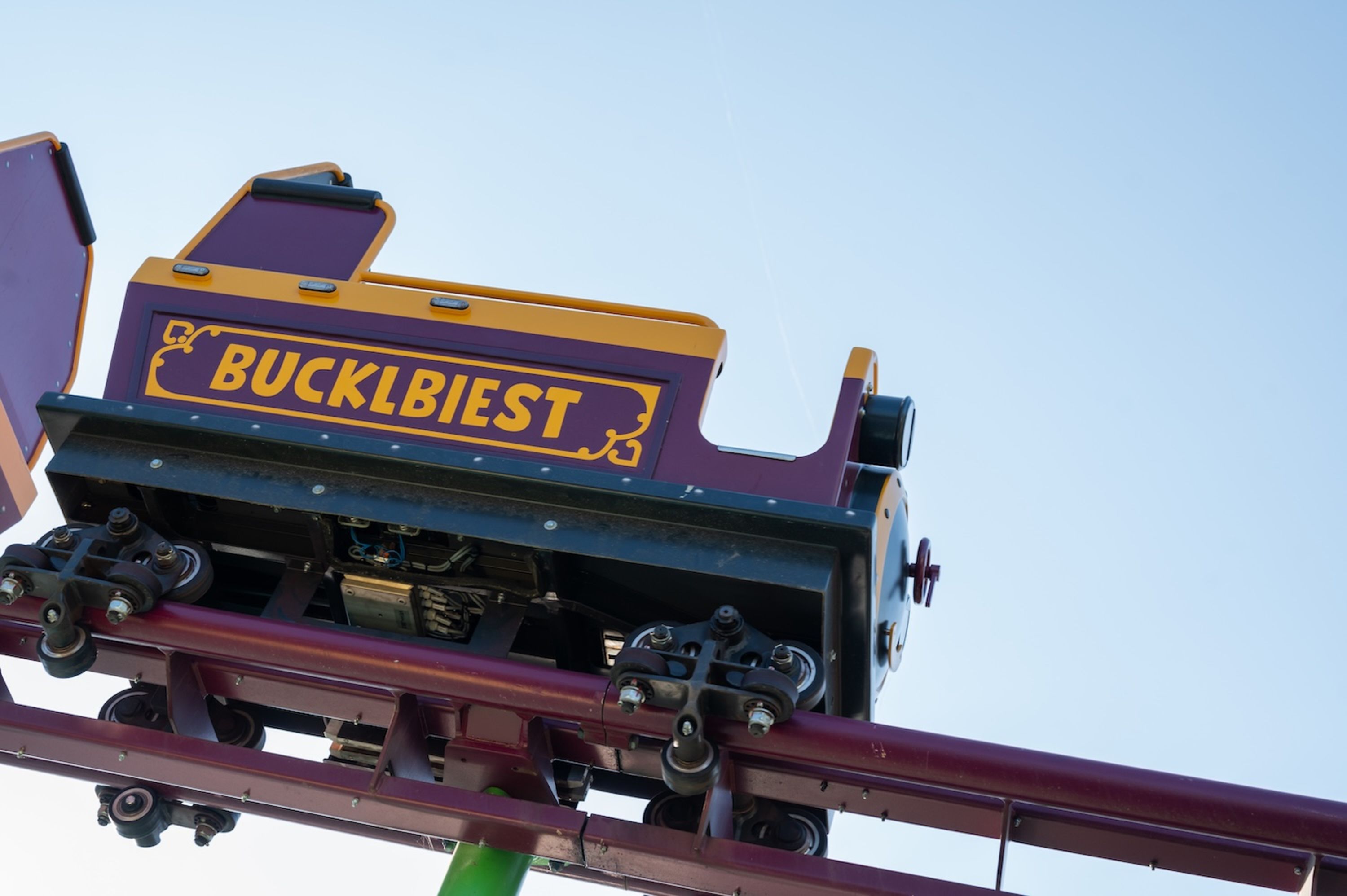 Buckl-Bahn. Hochschaubahn beim Eis Greissler in Krumbach
