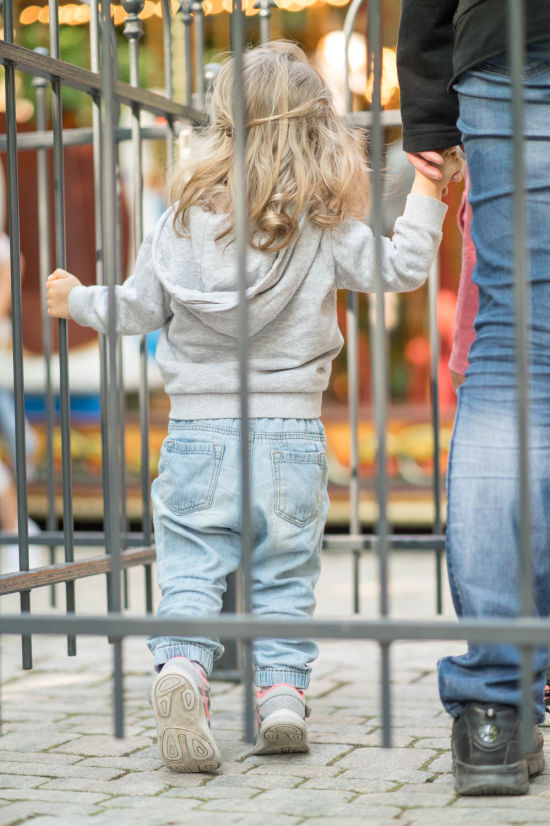 Familypark mit Kleinkind