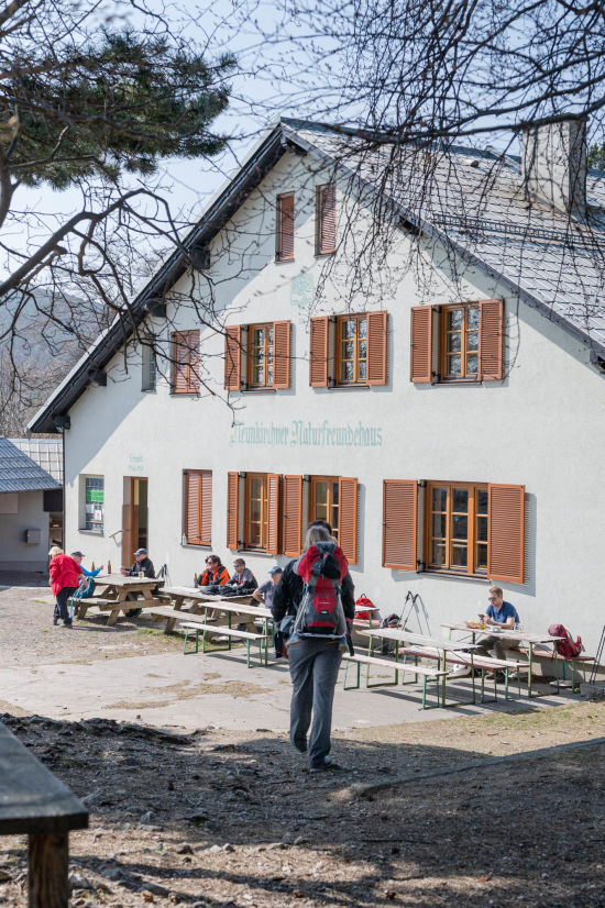 Pausiert wird im Naturfreundehaus