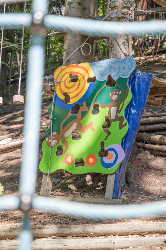 Kletterwand Hamari Kletterpark Kletterwand im Kleinkindparcours, Hamari Kletterpark