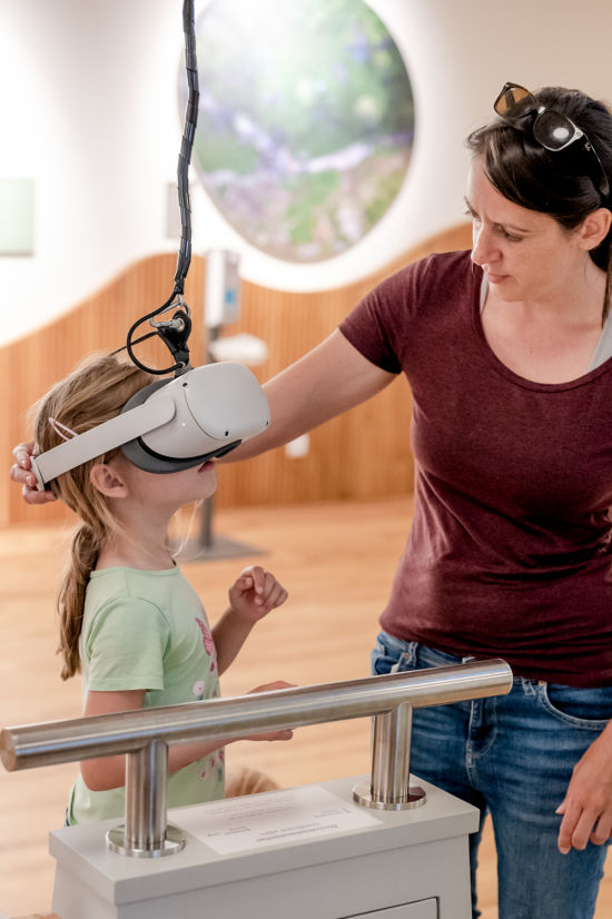 VR-Flug im Haus der Wildnis in Lunz am See