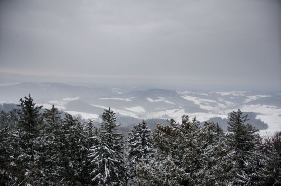 Aussicht von der Hutwischwarte