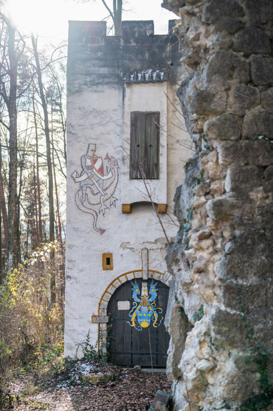 Burg Grimmenstein Detail Tor