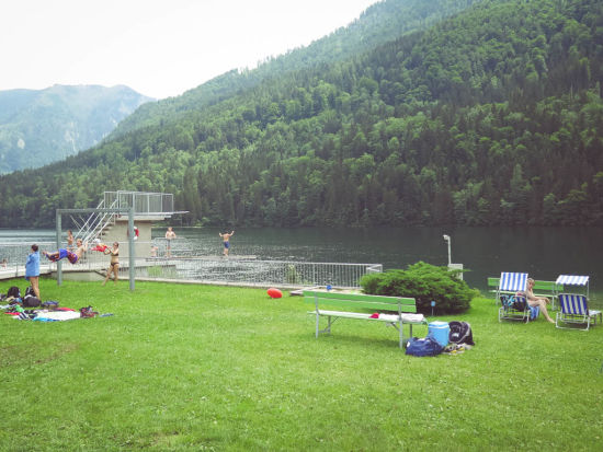 Seebad am Lunzer See