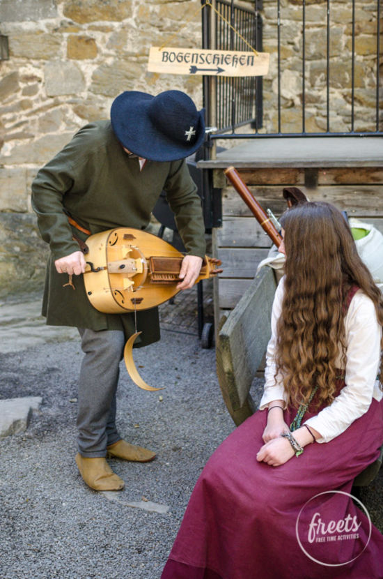 Musiker am Mittelalterfest Aggstein