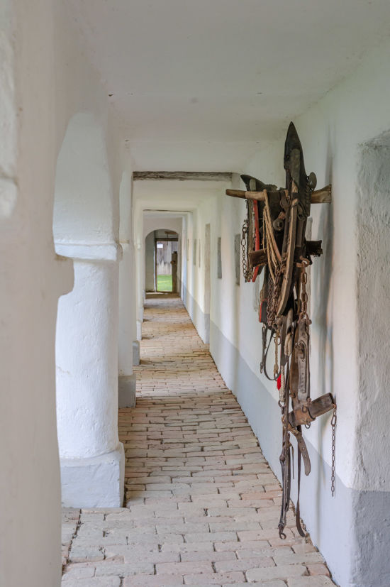 Museumsdorf Niedersulz, Bürgermeisterhaus Arkadengang im Bürgermeisterhaus, Museumsdorf Niedersulz