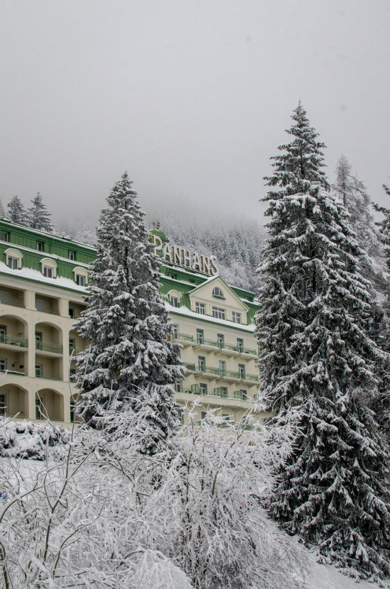 Panhans im Schnee, Semmering