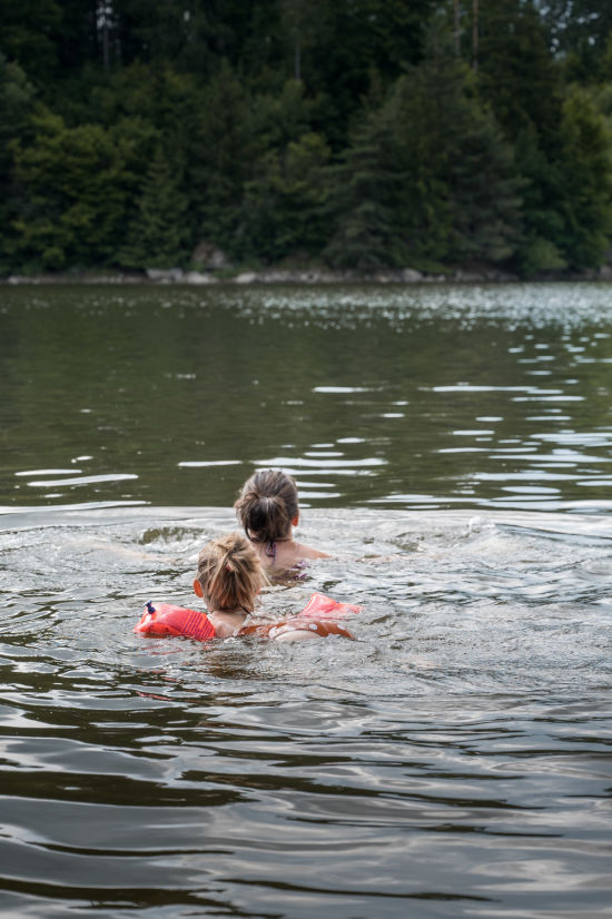 schwimmen im Ottensteiner Stausee