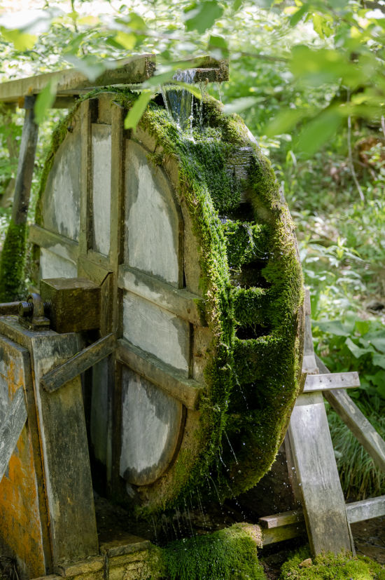 Wasserrad im Naturpark Falkenstein