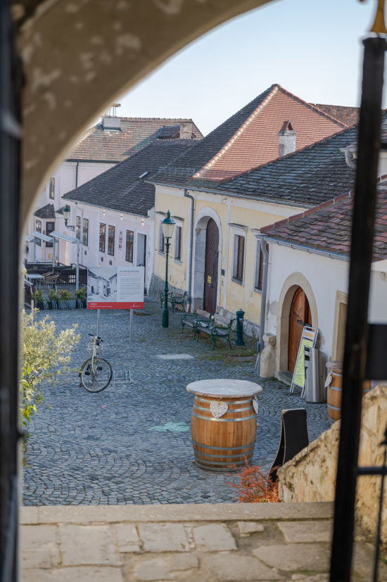 Blick von der Fischerkirche bei Rust