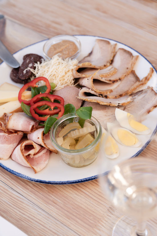 Essen in der Weinwirtschaft Lassl, Sigleß