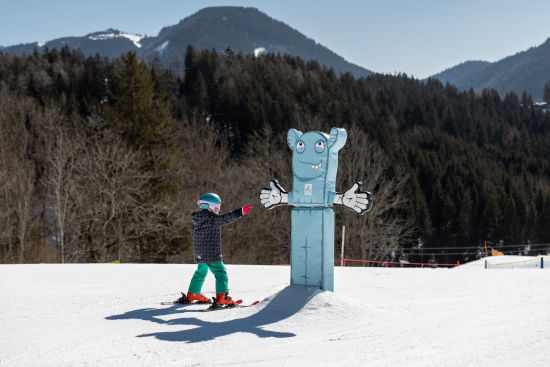 Kind im Funpark Annaberger Lifte, Mostviertel
