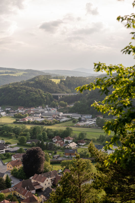 Blick von der Annenruh über die Bucklige Welt