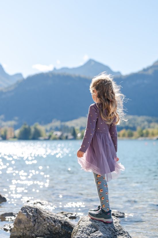 Kind am Wolfgangsee