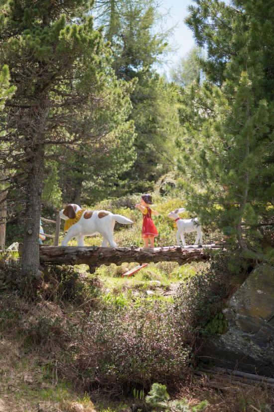 Heidi Figuren im Heidi Park am Falkert