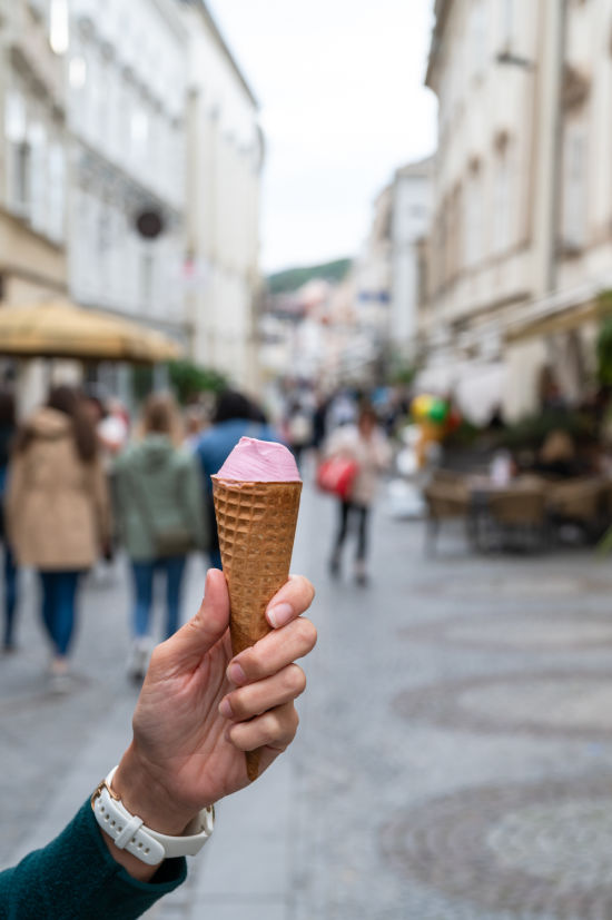 Eis in Krems, Kremstal