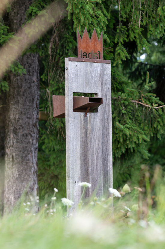 Aussichtpsunkt am Walderlebnisweg Gschaidt