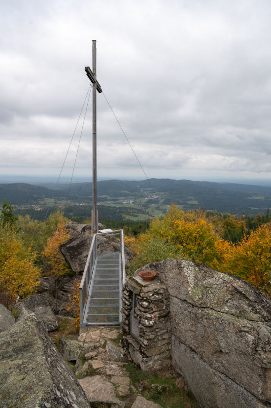 Gipfelkreuz am Nebelstein