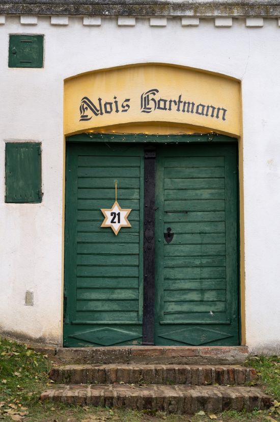 Detail Presshaus, Advent in der Loamgrui