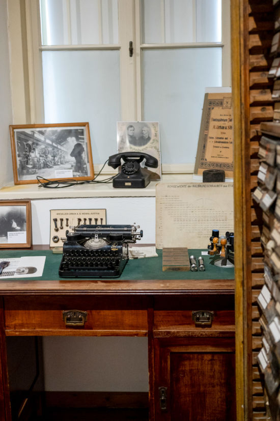 Ausstellungsraum im Stadtmuseum Neunkirchen