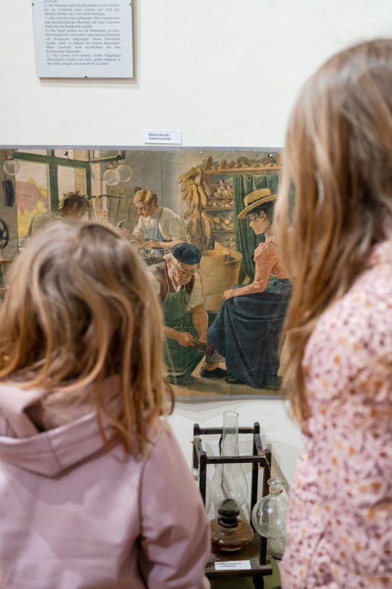 Kinder im Stadtmuseum Neunkirchen