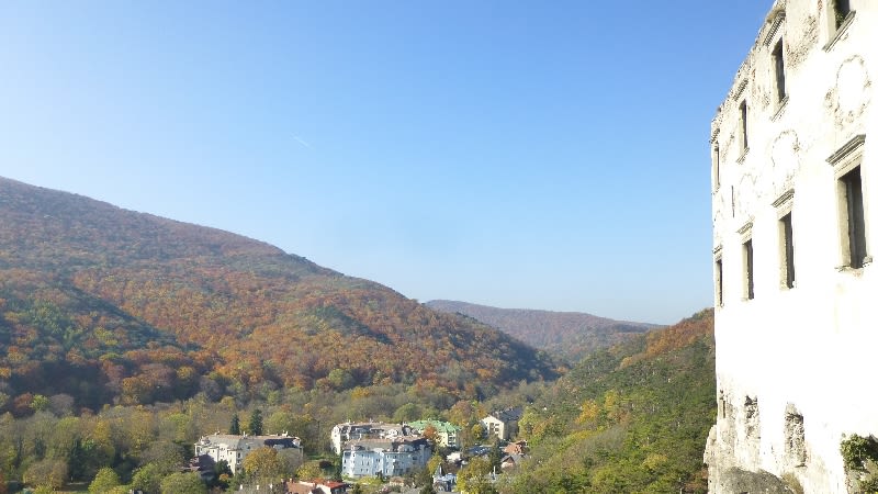 Aussicht auf Baden von der Ruine Rauhenstein